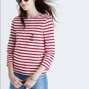 Madewell et Sezane Toi Avec Moi Longsleeve | Sz M